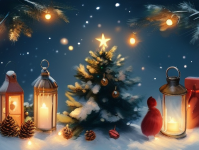 平安夜的温馨与祝福，夜的祝福与温馨，家庭团聚与